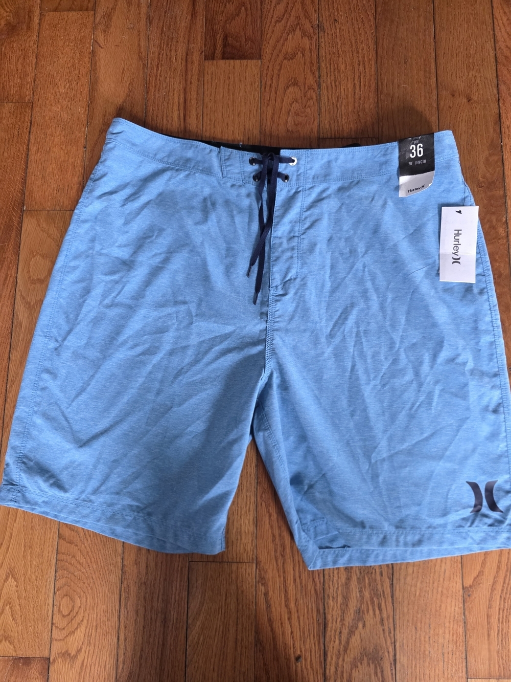 Hurley Men's Light Blue Boardshorts - Size 36